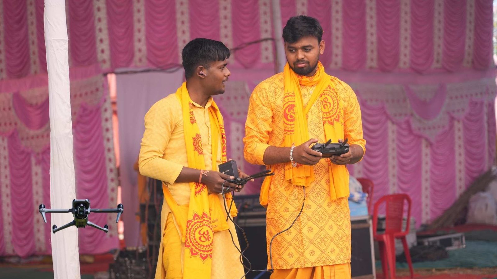 Drone wedding photography in Rourkela - Beyond Pixel Studio