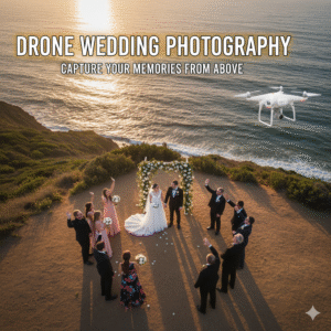 Drone wedding photography in Bhadrak - Beyond Pixel Studio